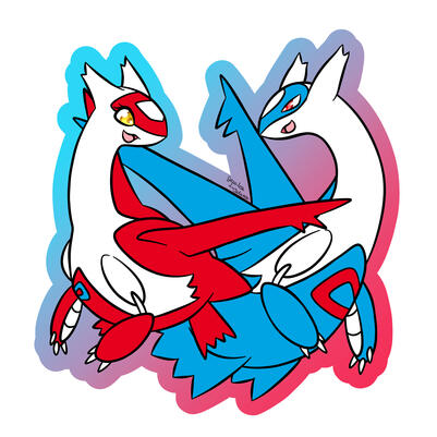 Latios and Latias